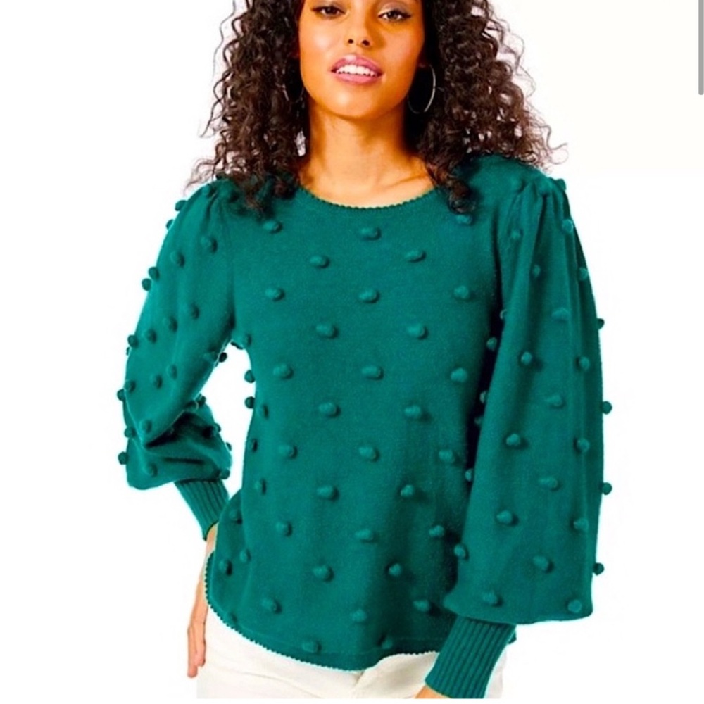 Lilly Pulitzer Teal Sweater